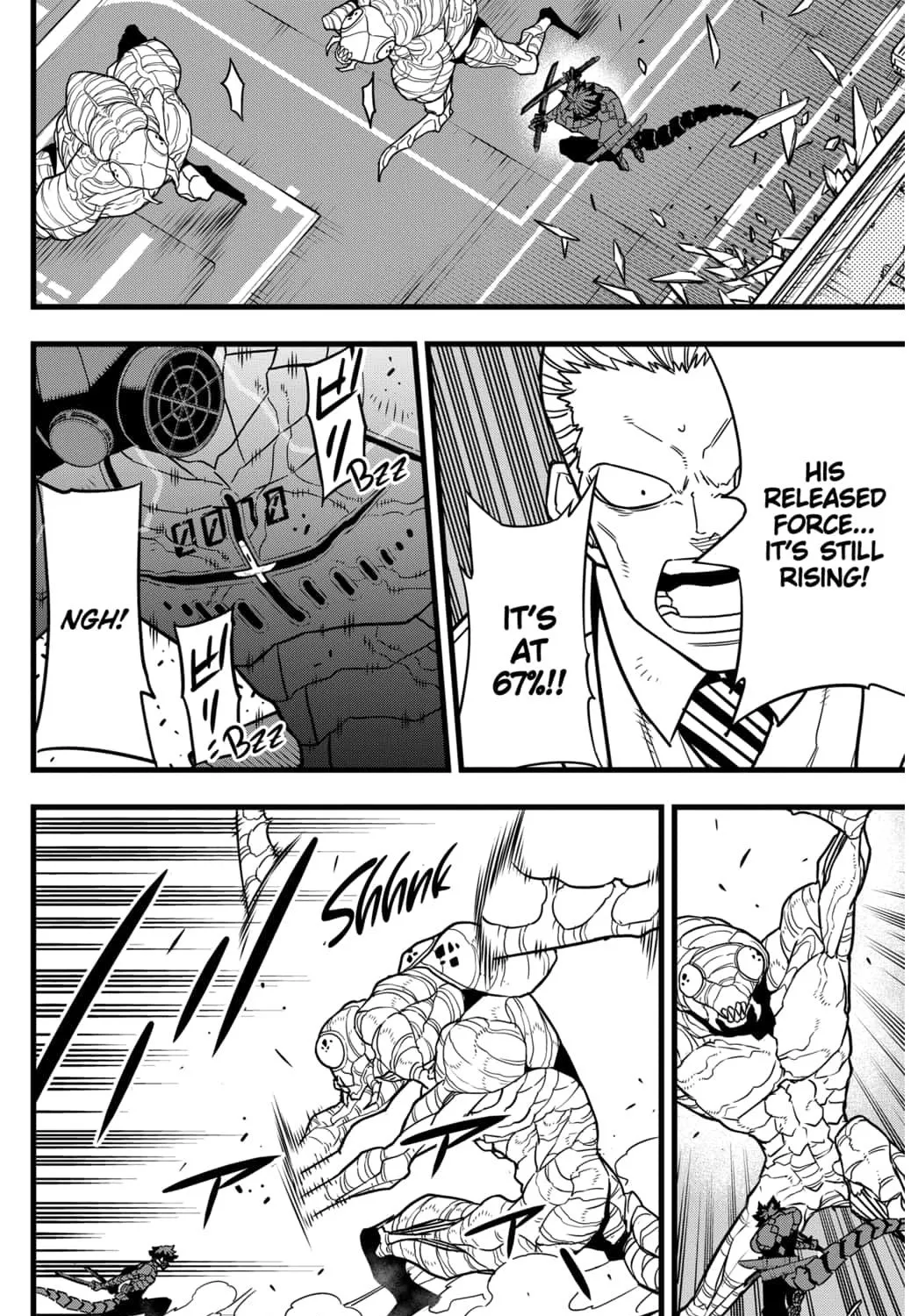 Read Kaiju No. 8 chapter 74 image 14 on Lezhin