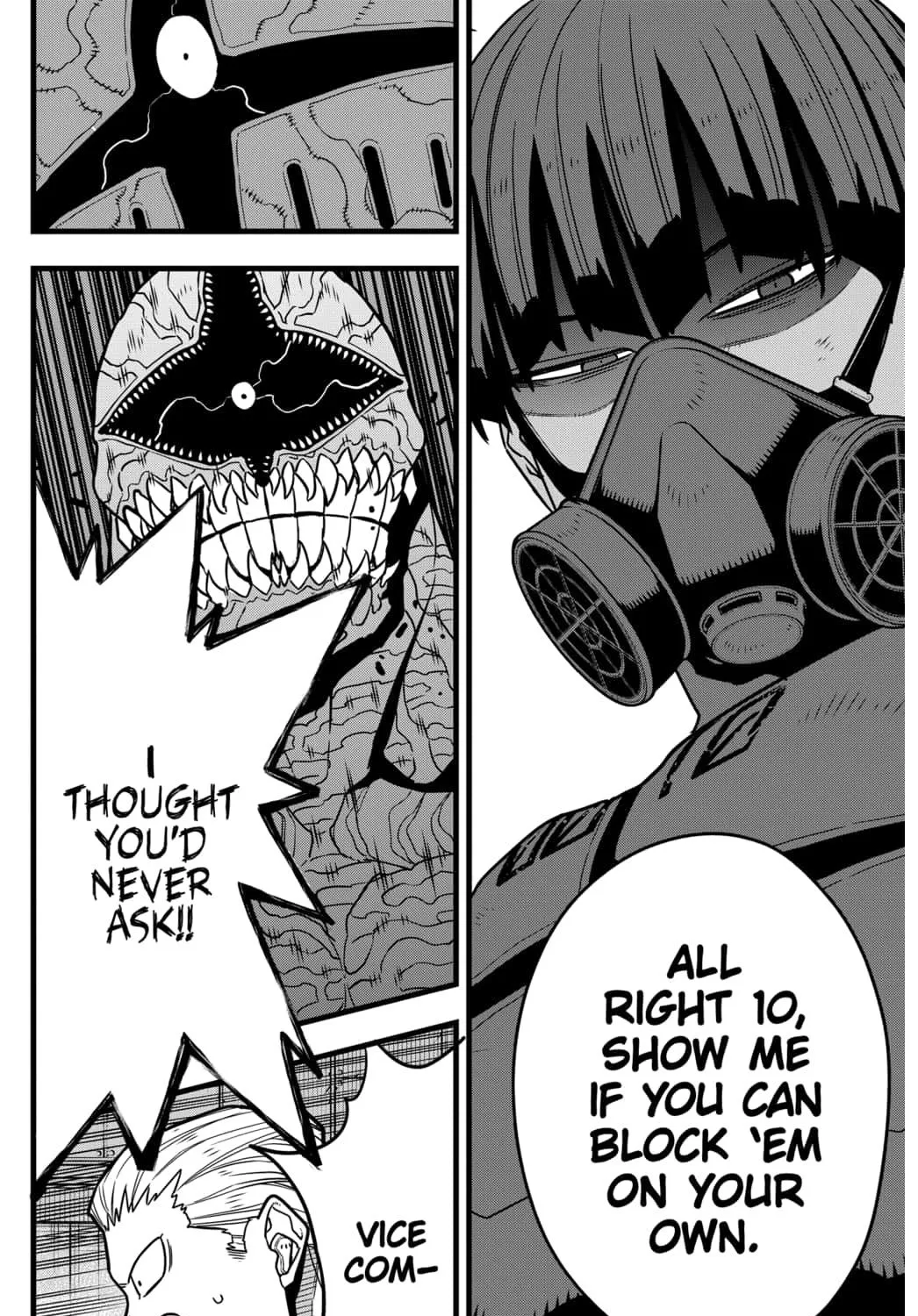 Read Kaiju No. 8 chapter 74 image 18 on Lezhin