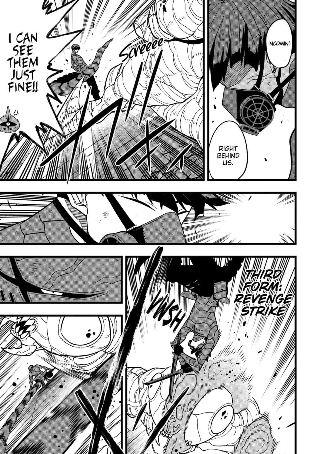 Read Kaiju No. 8 chapter 74 image 32 on Lezhin