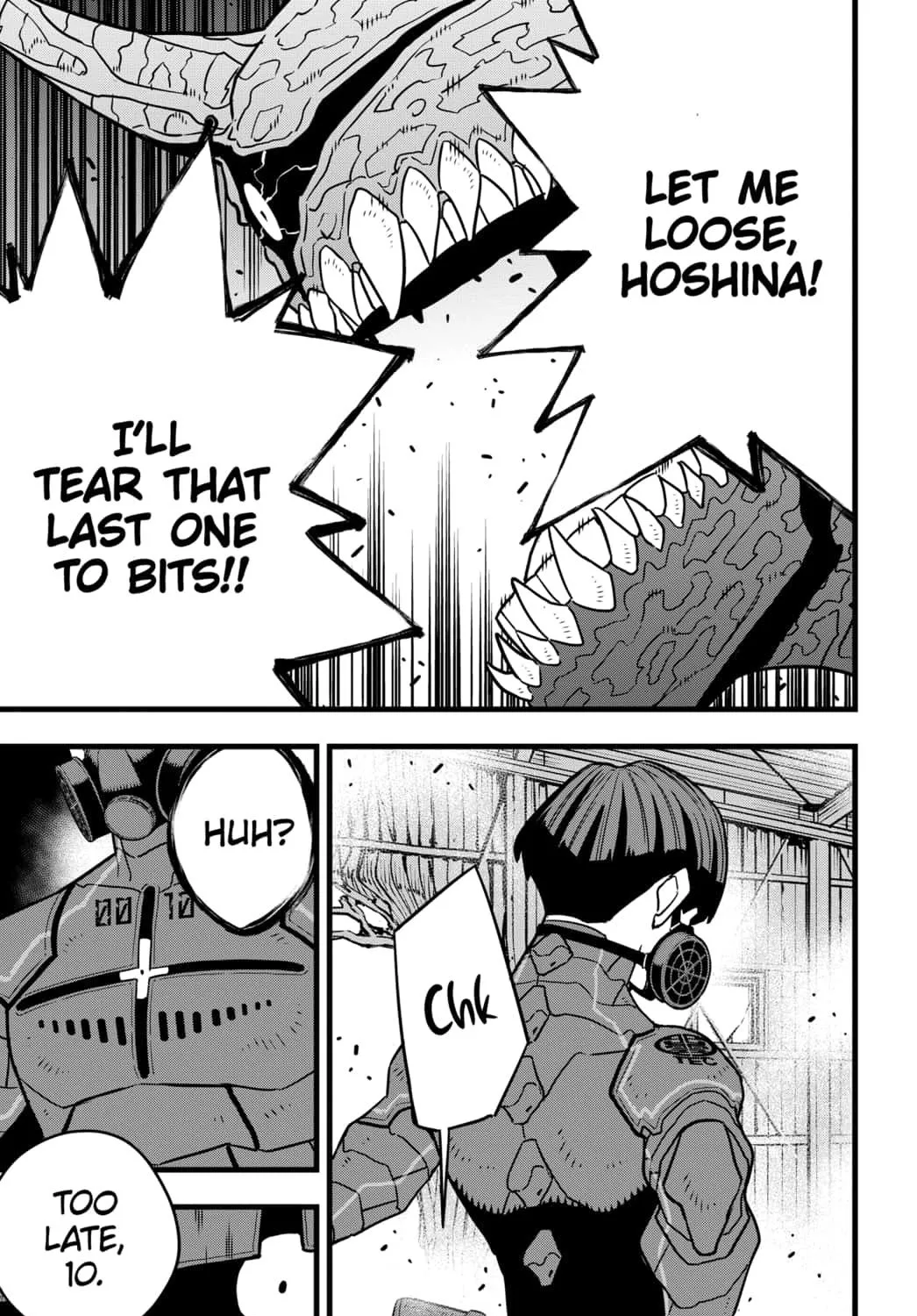 Read Kaiju No. 8 chapter 74 image 8 on Lezhin