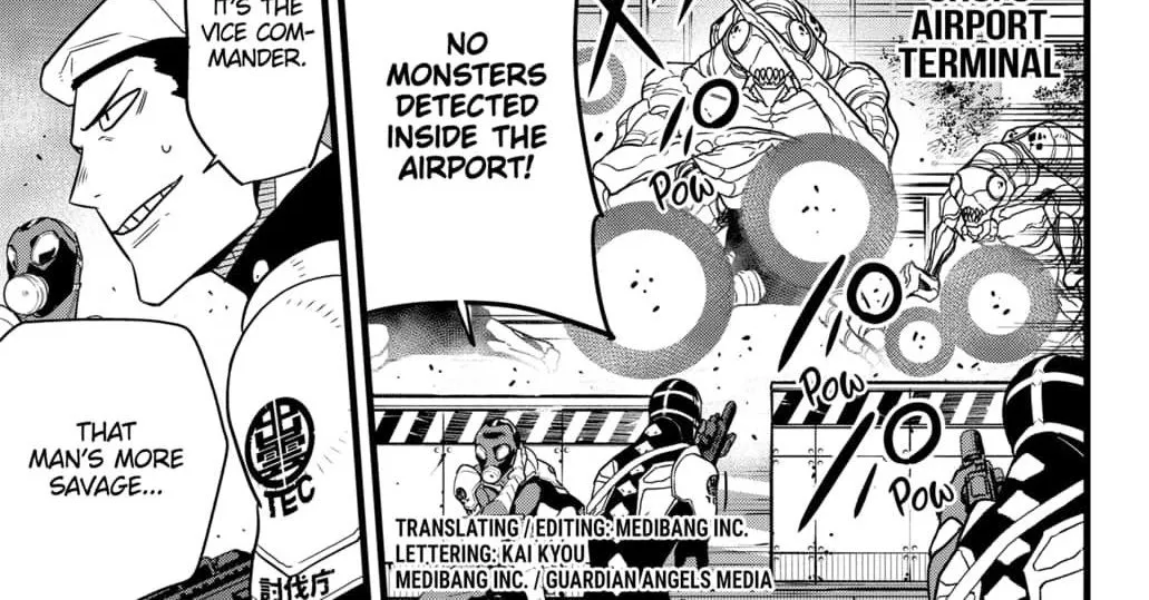 Read Kaiju No. 8 chapter 75 image 1 on Lezhin