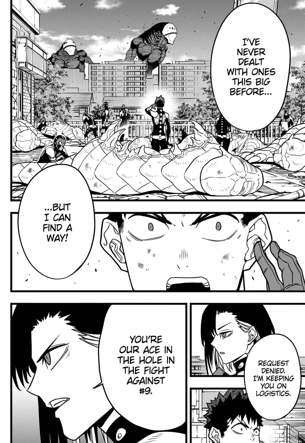 Read Kaiju No. 8 chapter 75 image 12 on Lezhin