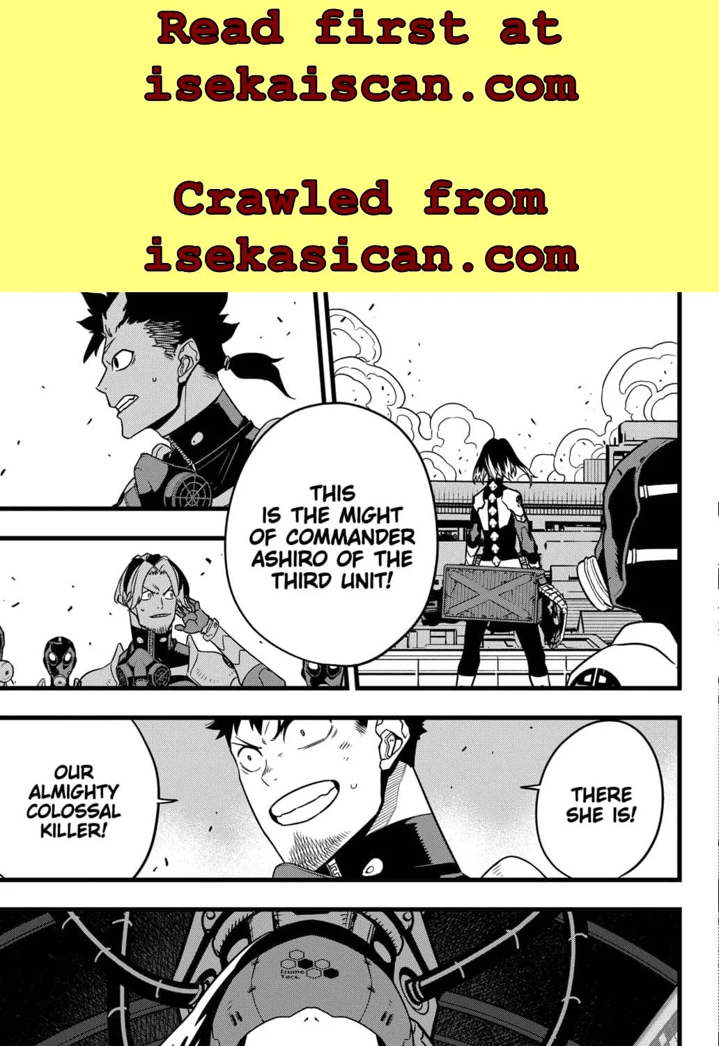 Read Kaiju No. 8 chapter 75 image 34 on Lezhin