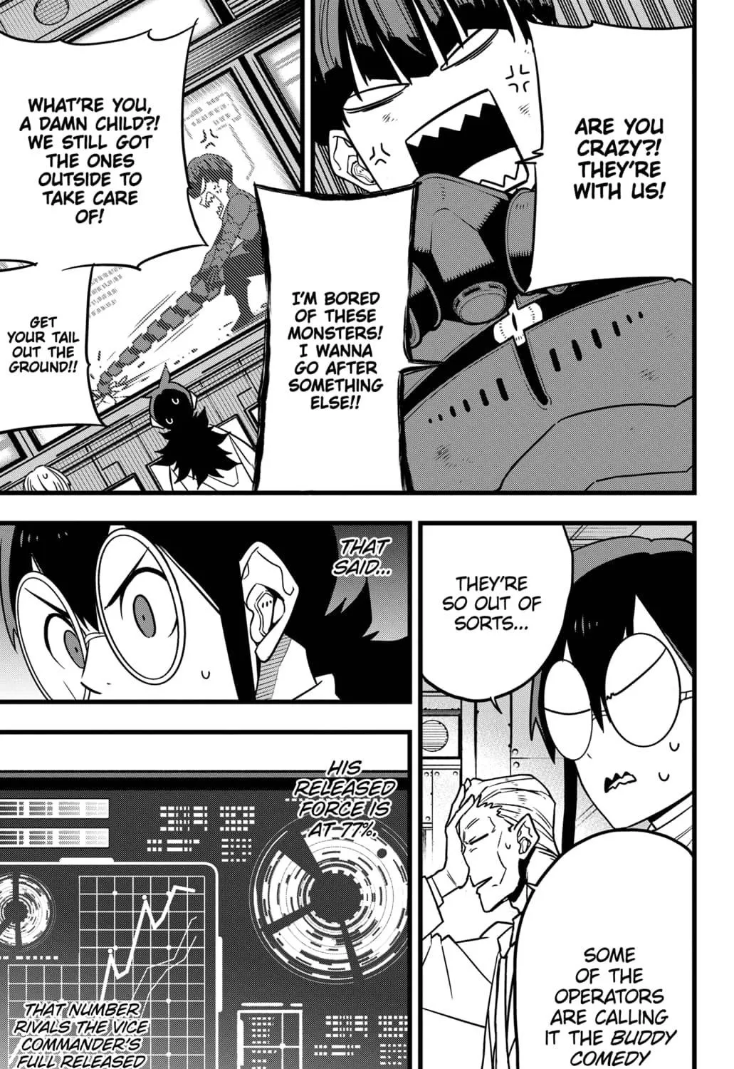 Read Kaiju No. 8 chapter 75 image 4 on Lezhin