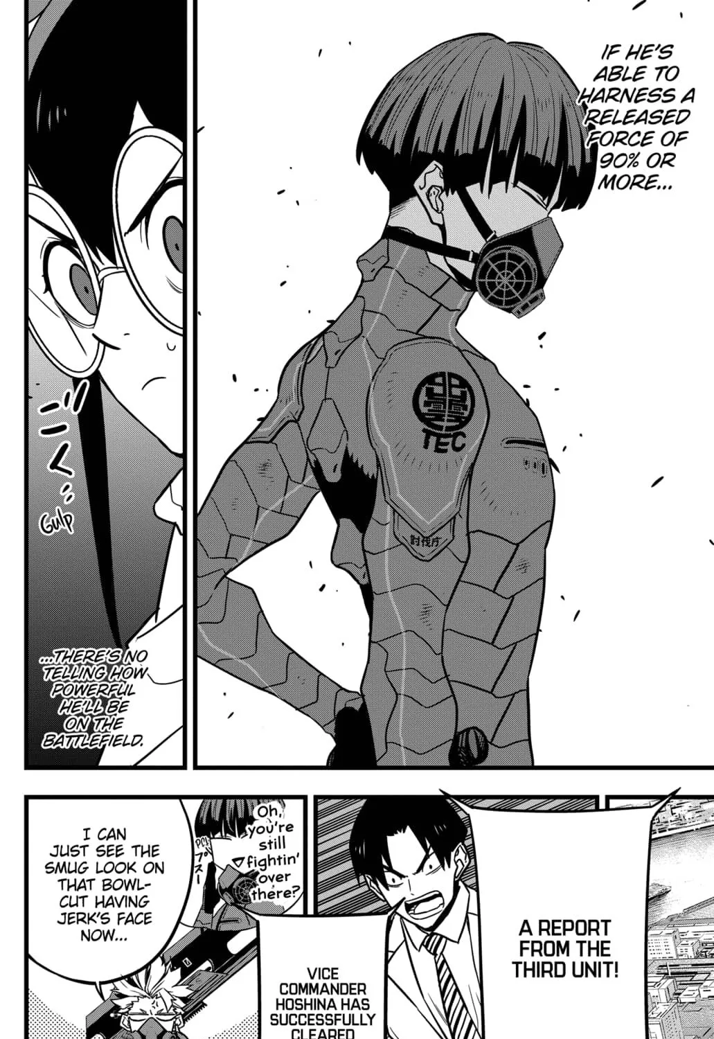 Read Kaiju No. 8 chapter 75 image 6 on Lezhin