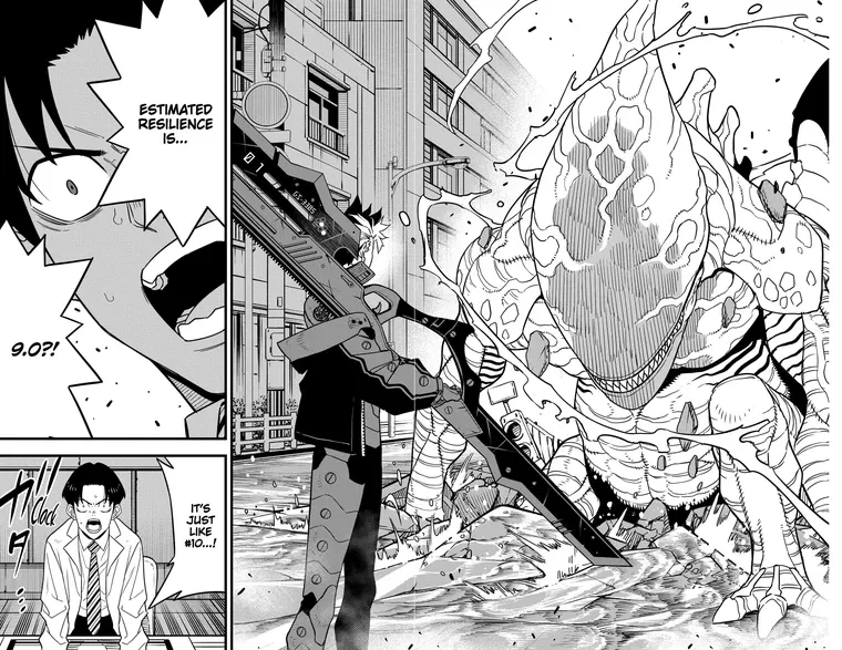 Read Kaiju No. 8 chapter 76 image 18 on Lezhin