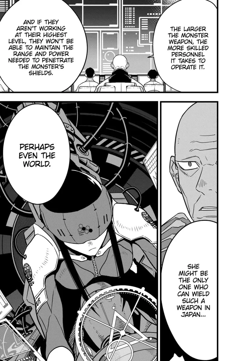 Read Kaiju No. 8 chapter 76 image 2 on Lezhin