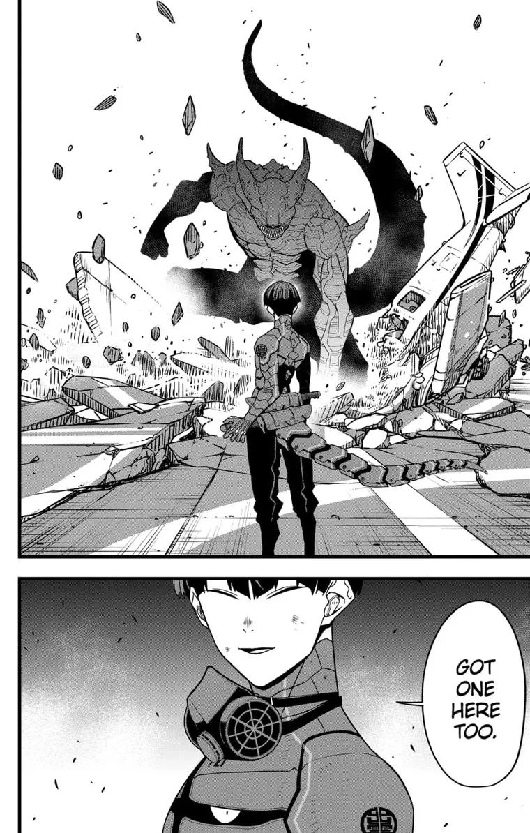 Read Kaiju No. 8 chapter 76 image 21 on Lezhin