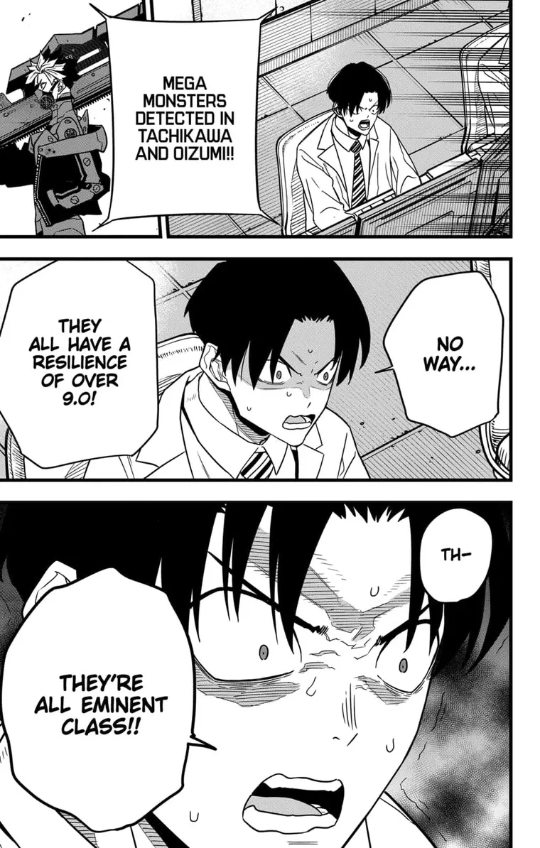 Read Kaiju No. 8 chapter 76 image 22 on Lezhin