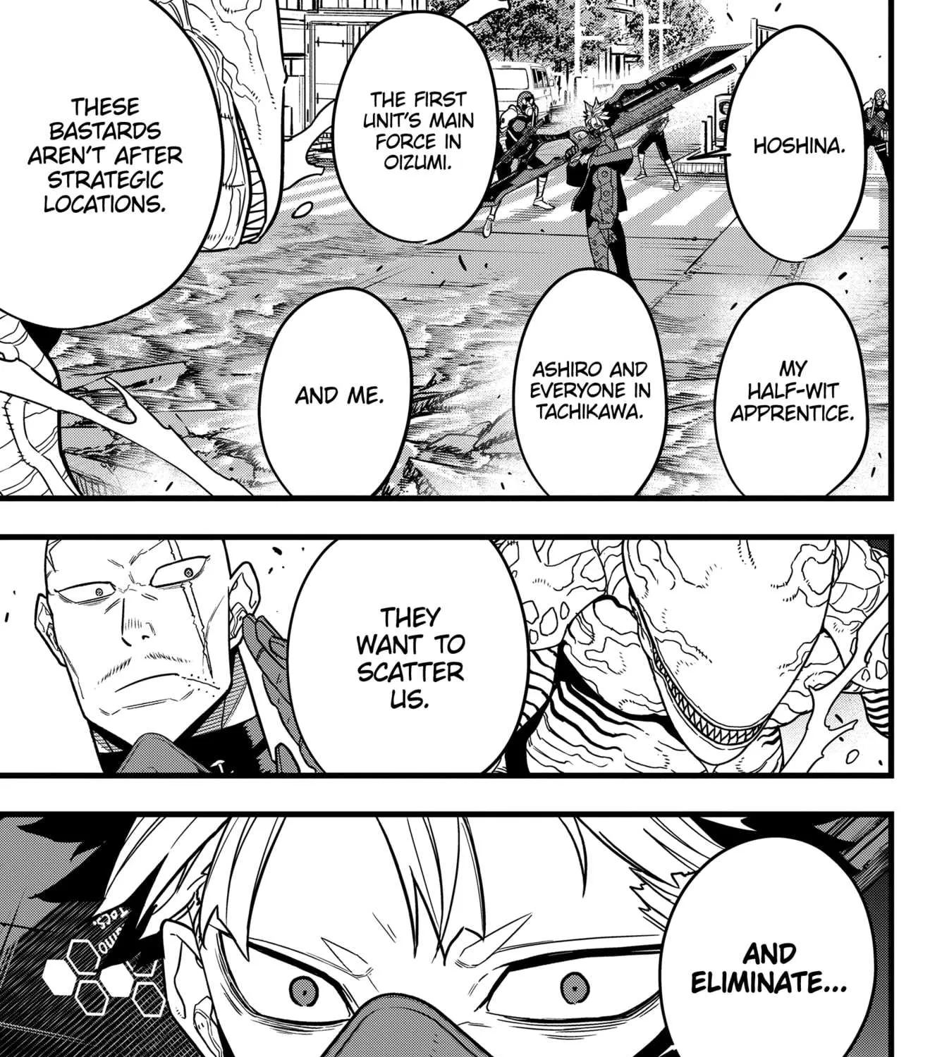 Read Kaiju No. 8 chapter 77 image 16 on Lezhin