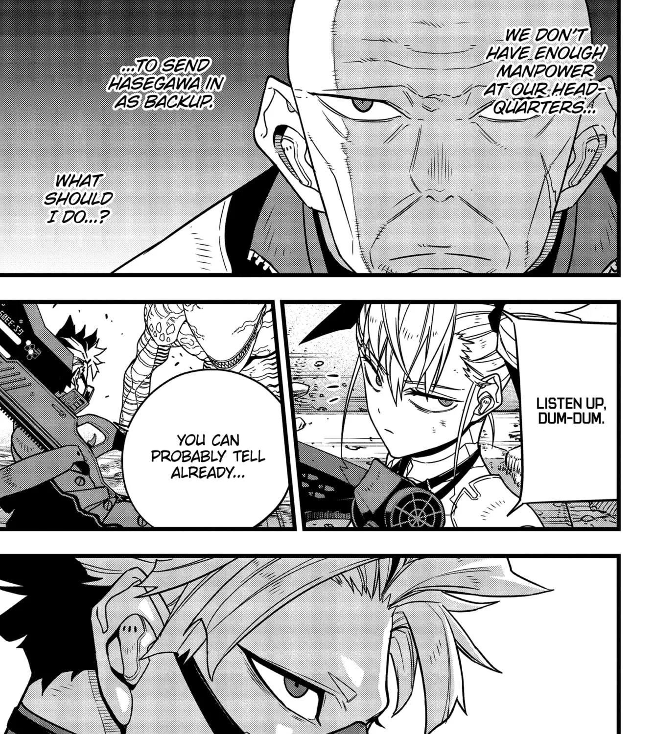 Read Kaiju No. 8 chapter 77 image 20 on Lezhin