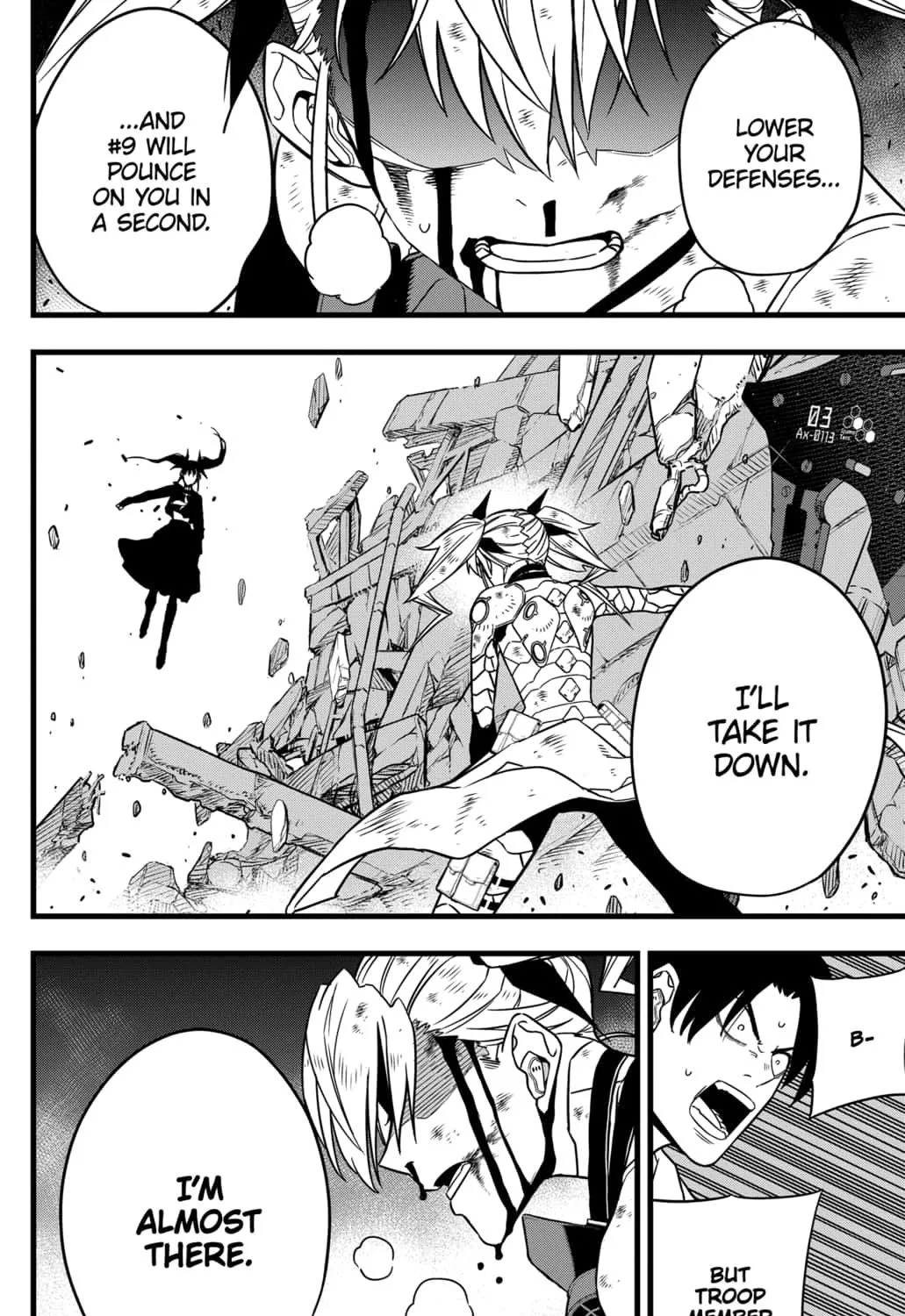 Read Kaiju No. 8 chapter 79 image 12 on Lezhin
