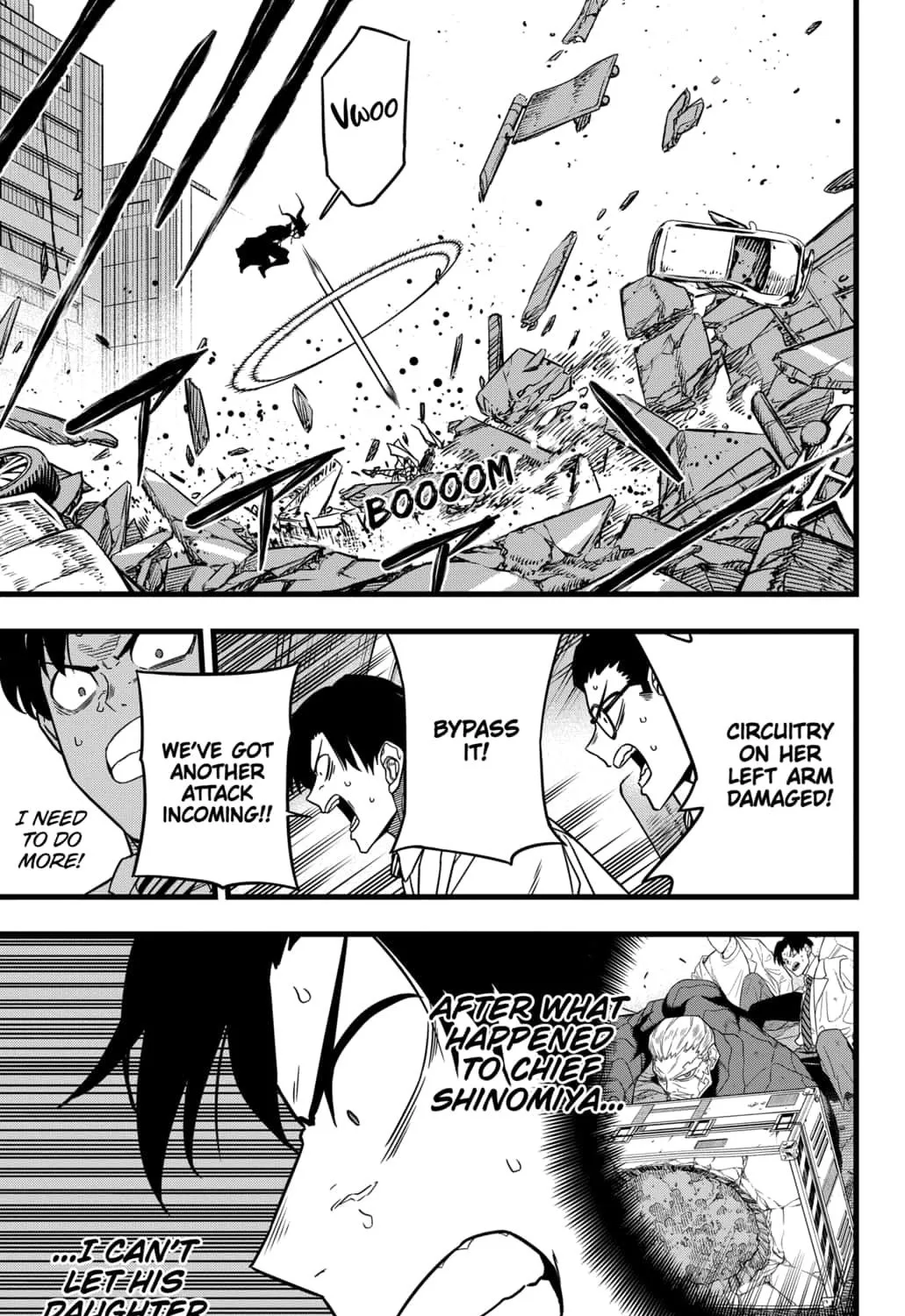 Read Kaiju No. 8 chapter 79 image 6 on Lezhin