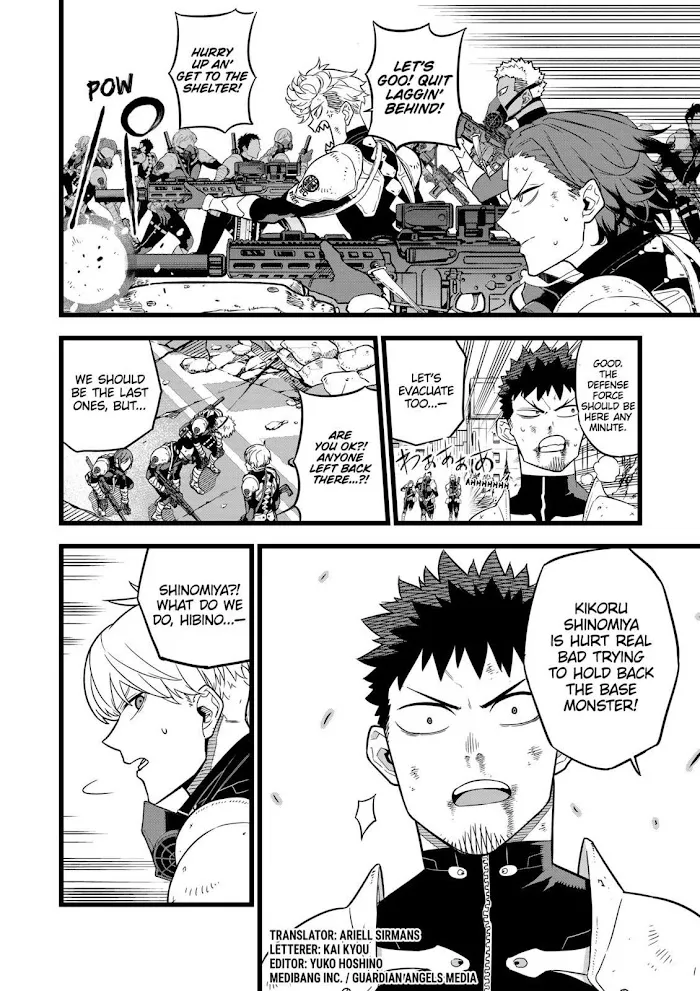 Read Kaiju No. 8 chapter 8 image 1 on Lezhin