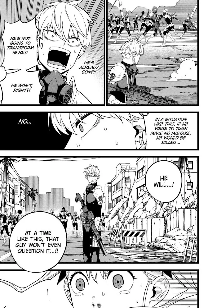 Read Kaiju No. 8 chapter 8 image 2 on Lezhin