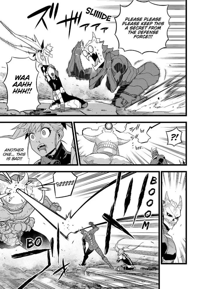 Read Kaiju No. 8 chapter 8 image 4 on Lezhin