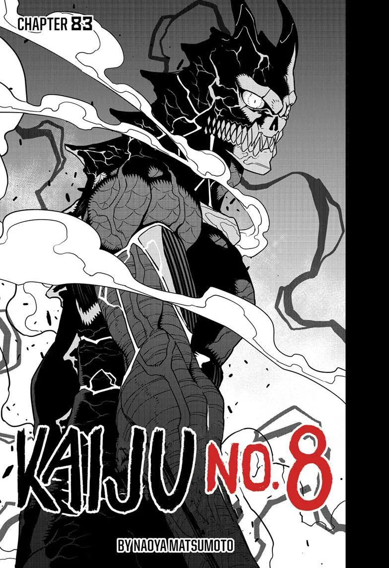 Read Kaiju No. 8 chapter 83 image 1 on Lezhin
