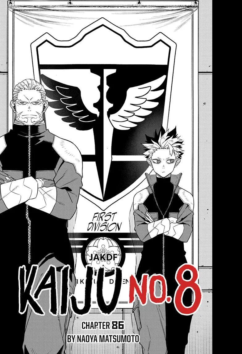 Read Kaiju No. 8 chapter 86 image 3 on Lezhin