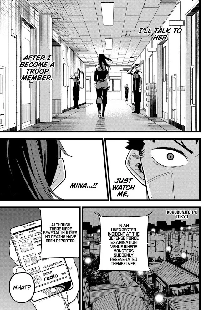 Read Kaiju No. 8 chapter 9 image 10 on Lezhin