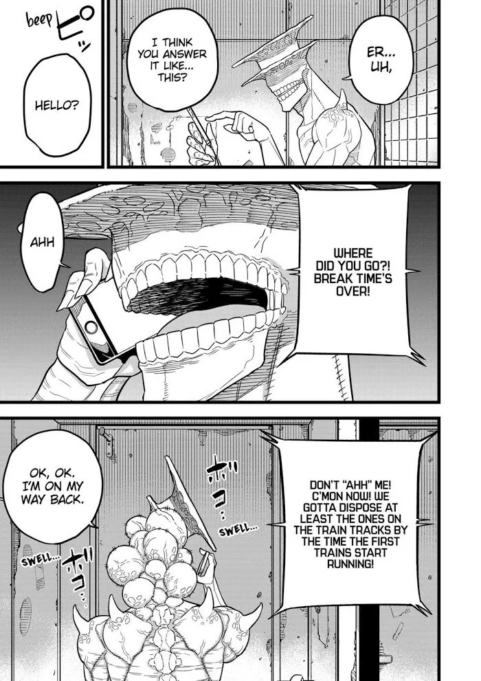 Read Kaiju No. 8 chapter 9 image 12 on Lezhin