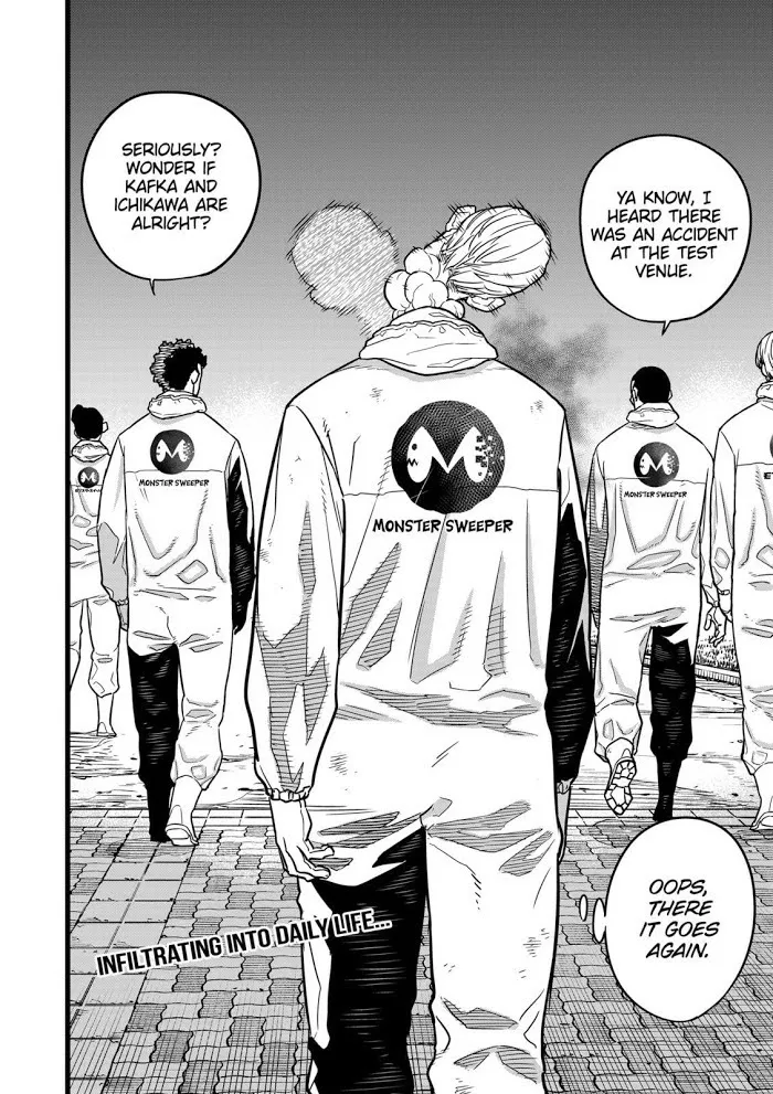 Read Kaiju No. 8 chapter 9 image 15 on Lezhin