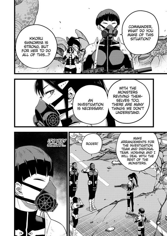 Read Kaiju No. 8 chapter 9 image 3 on Lezhin
