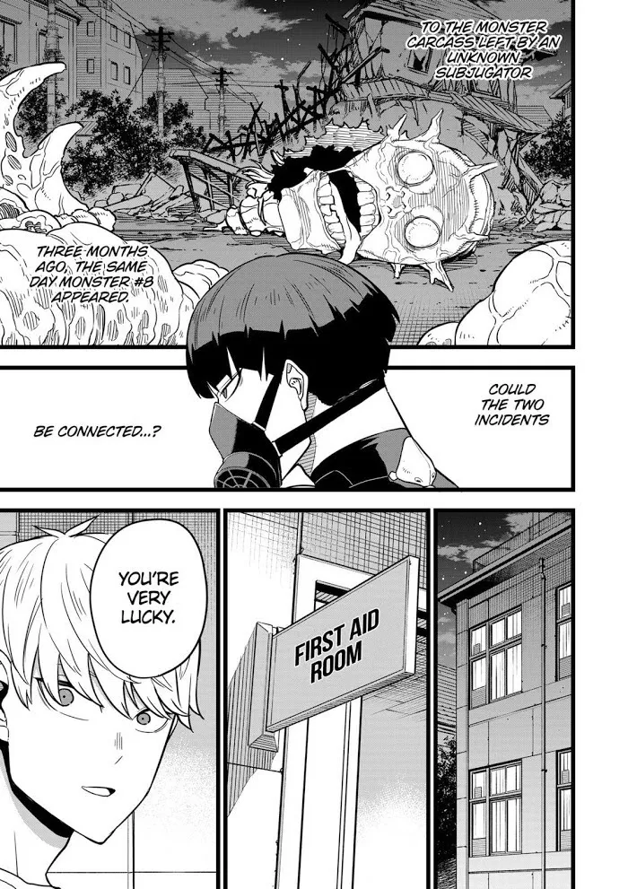 Read Kaiju No. 8 chapter 9 image 4 on Lezhin