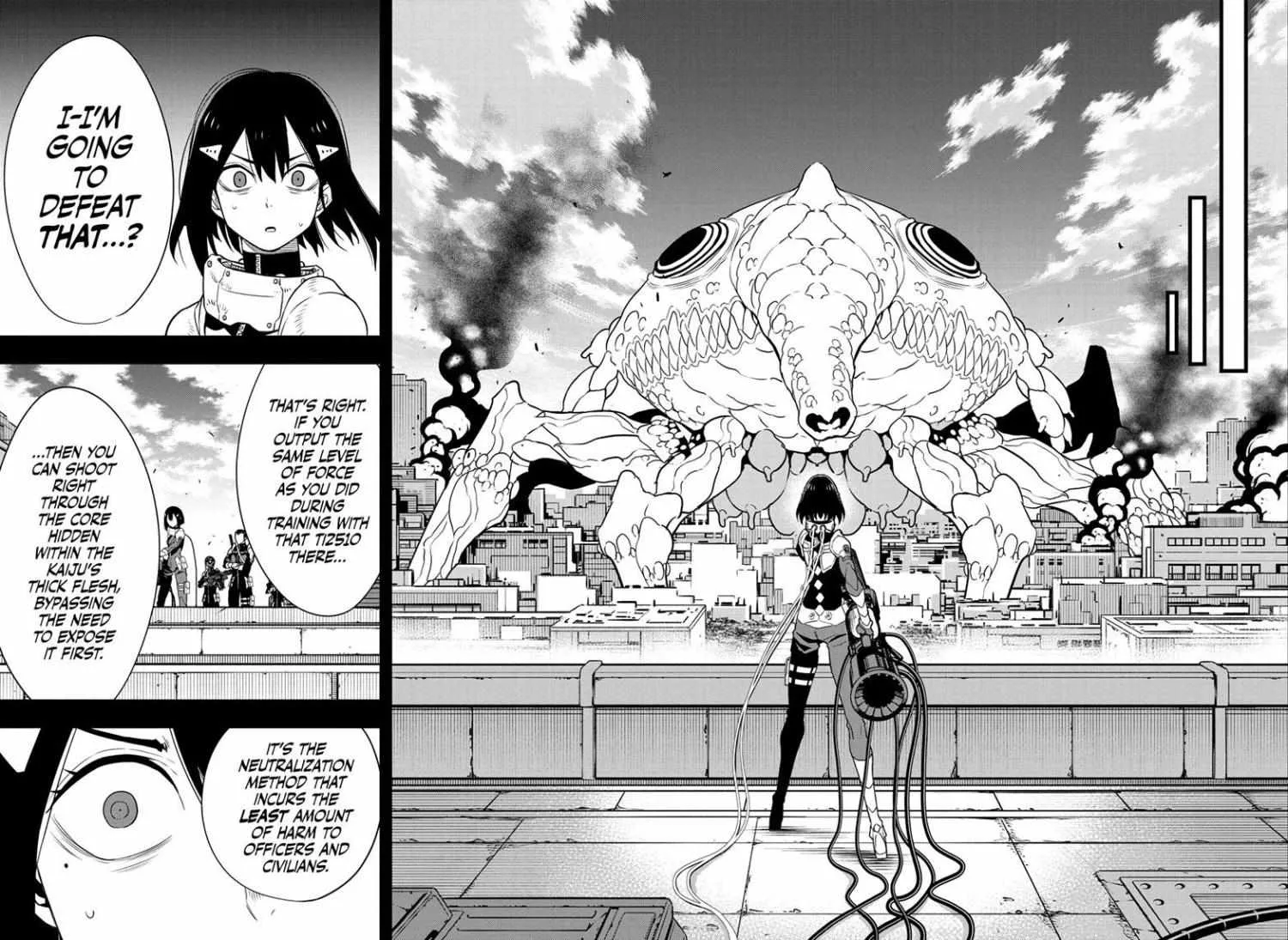 Read Kaiju No. 8 chapter 95 image 13 on Lezhin