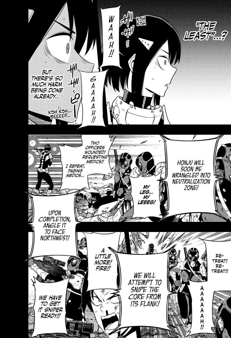 Read Kaiju No. 8 chapter 95 image 14 on Lezhin