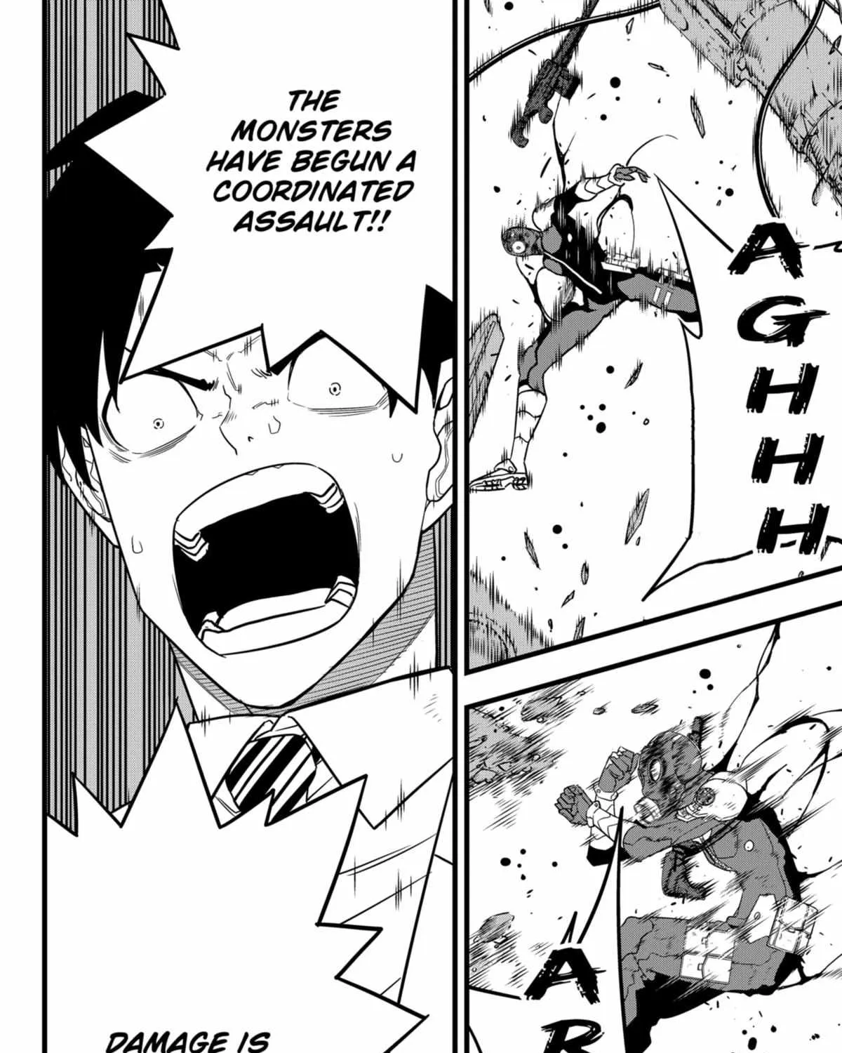 Read Kaiju No. 8 chapter 98 image 2 on Lezhin
