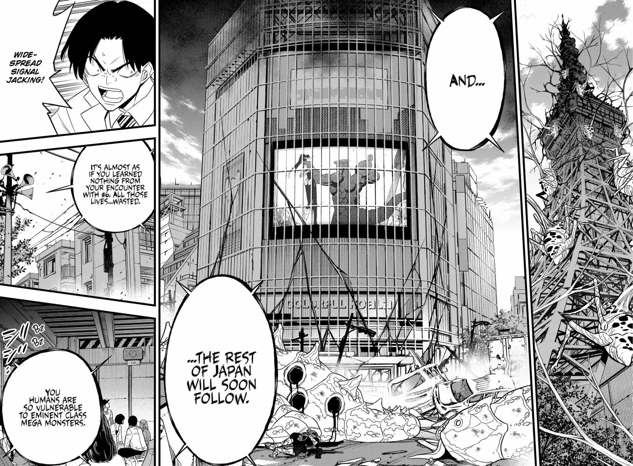 Read Kaiju No. 8 chapter 98 image 38 on Lezhin