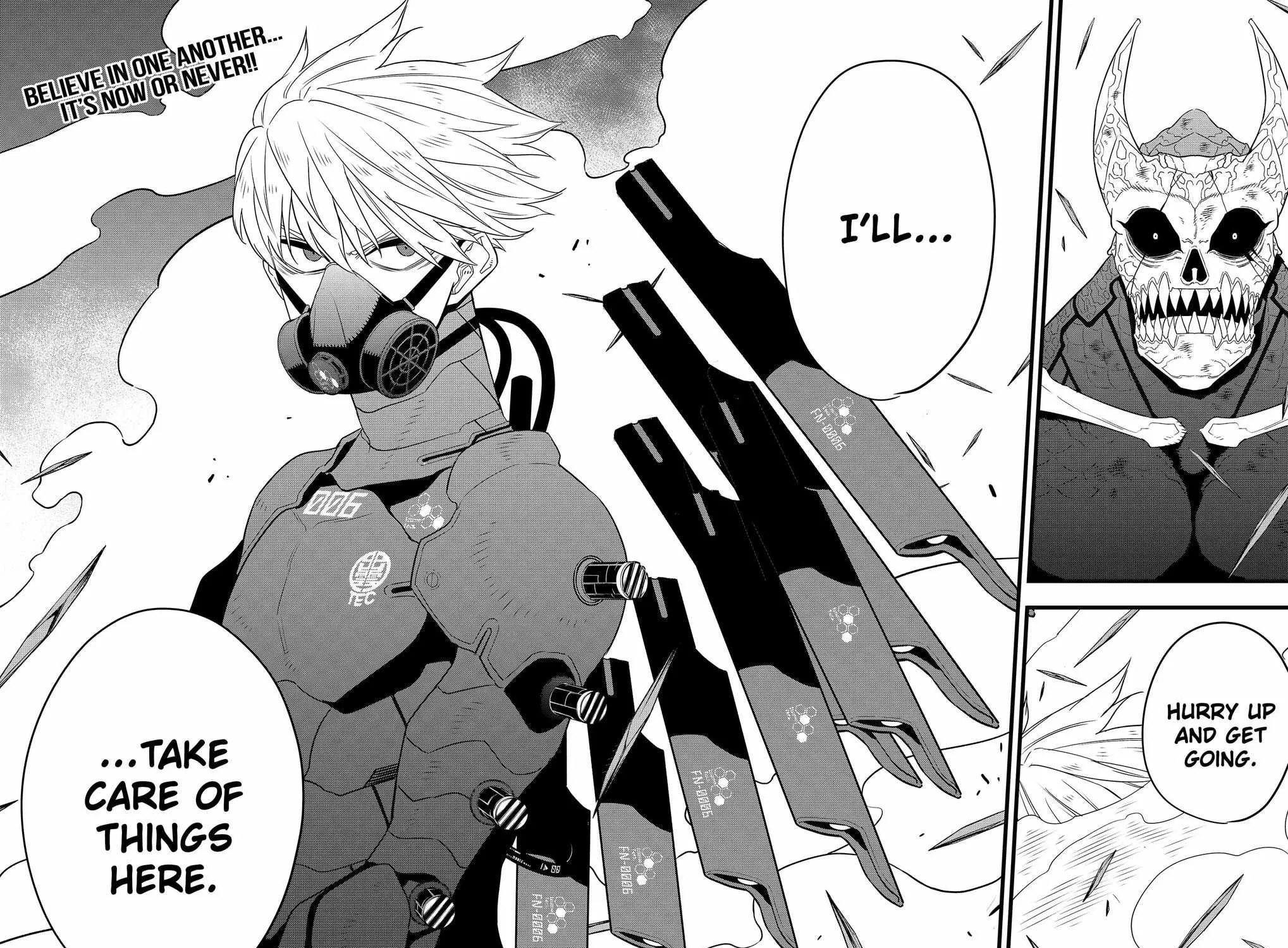 Read Kaiju No. 8 chapter 99 image 43 on Lezhin