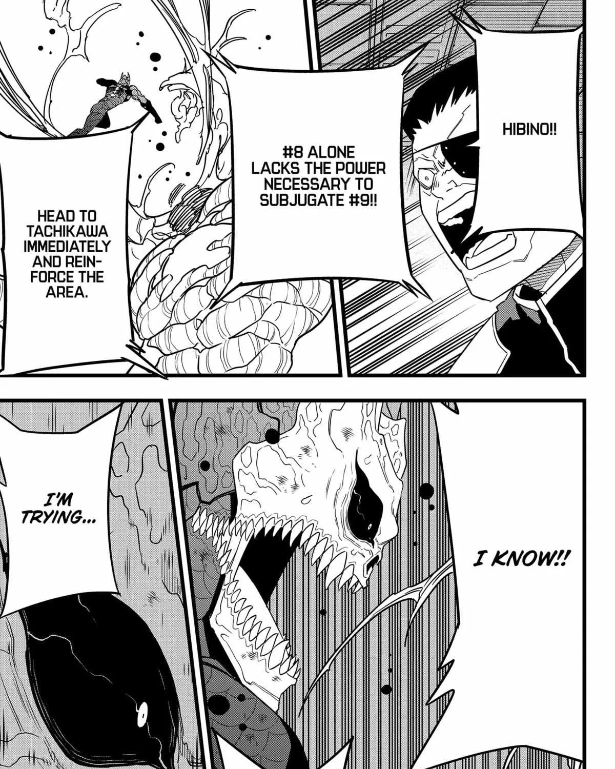 Read Kaiju No. 8 chapter 99 image 9 on Lezhin