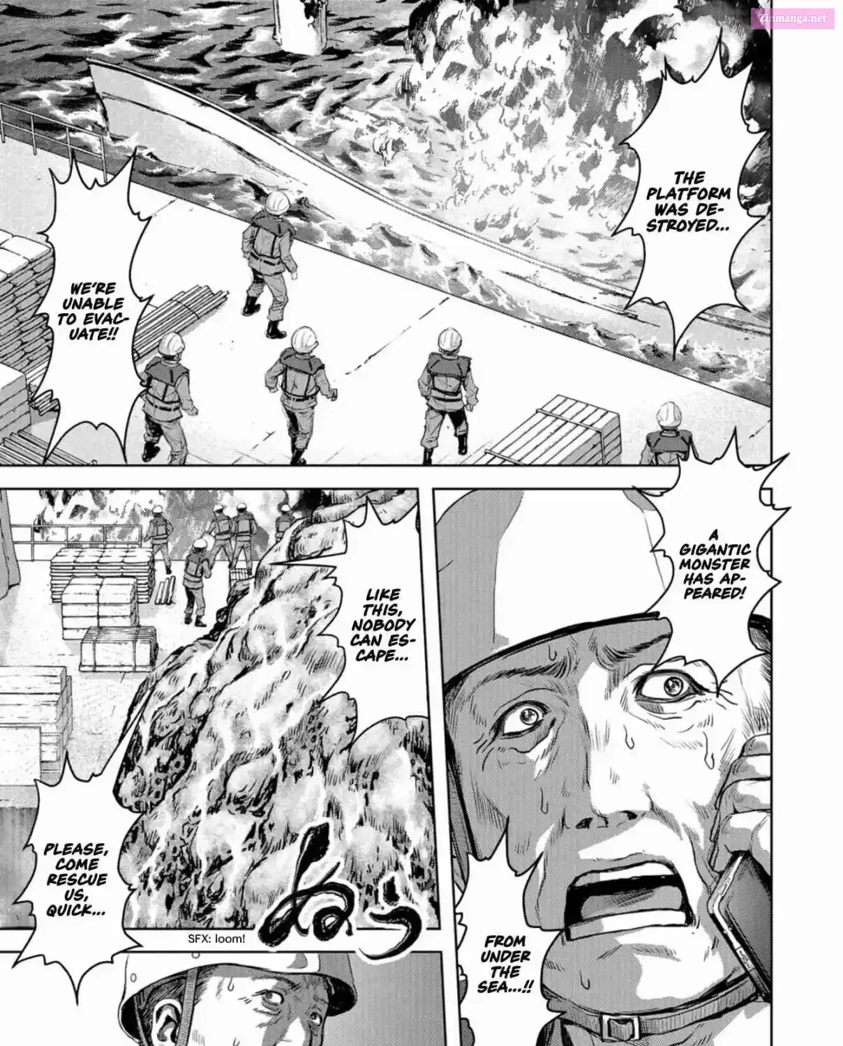 Read Kaijuu Jieitai chapter 0 image 4 on Lezhin