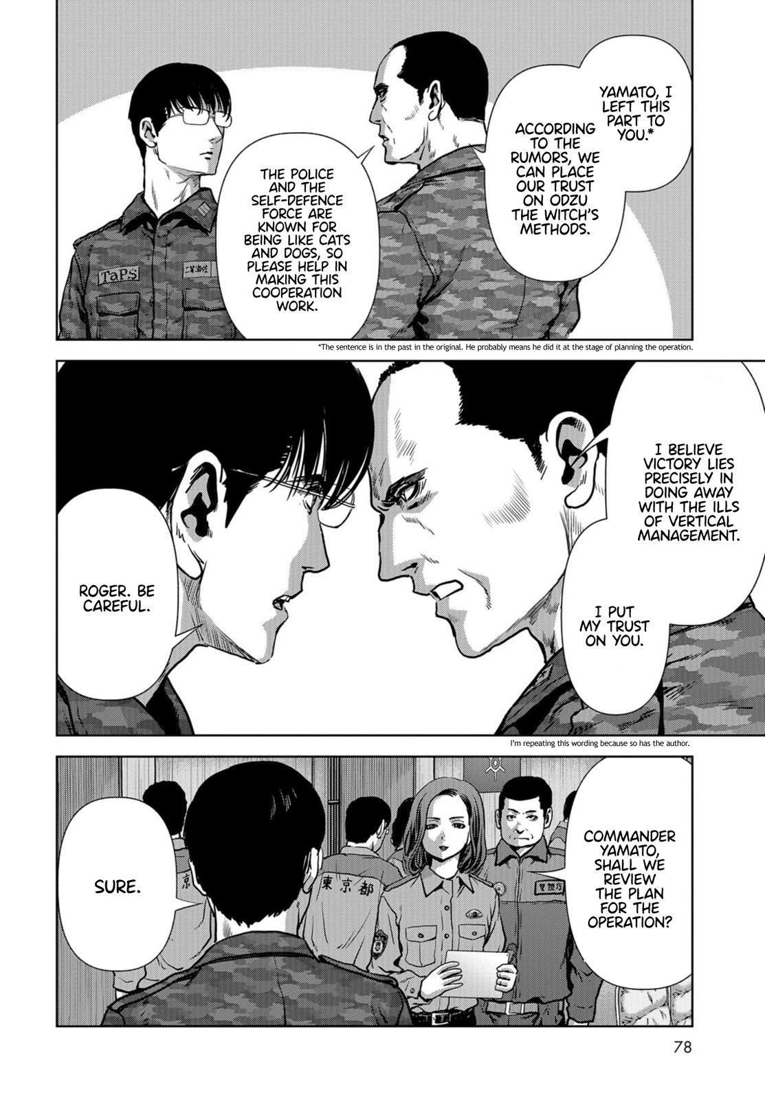 Read Kaijuu Jieitai chapter 15 image 3 on Lezhin