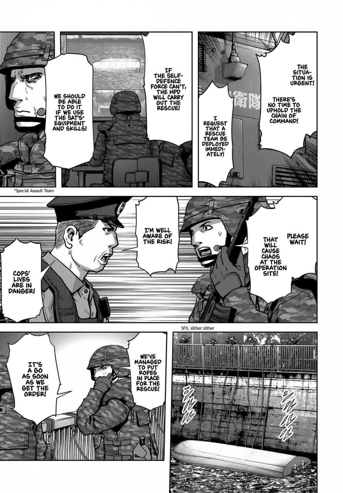 Read Kaijuu Jieitai chapter 16 image 5 on Lezhin