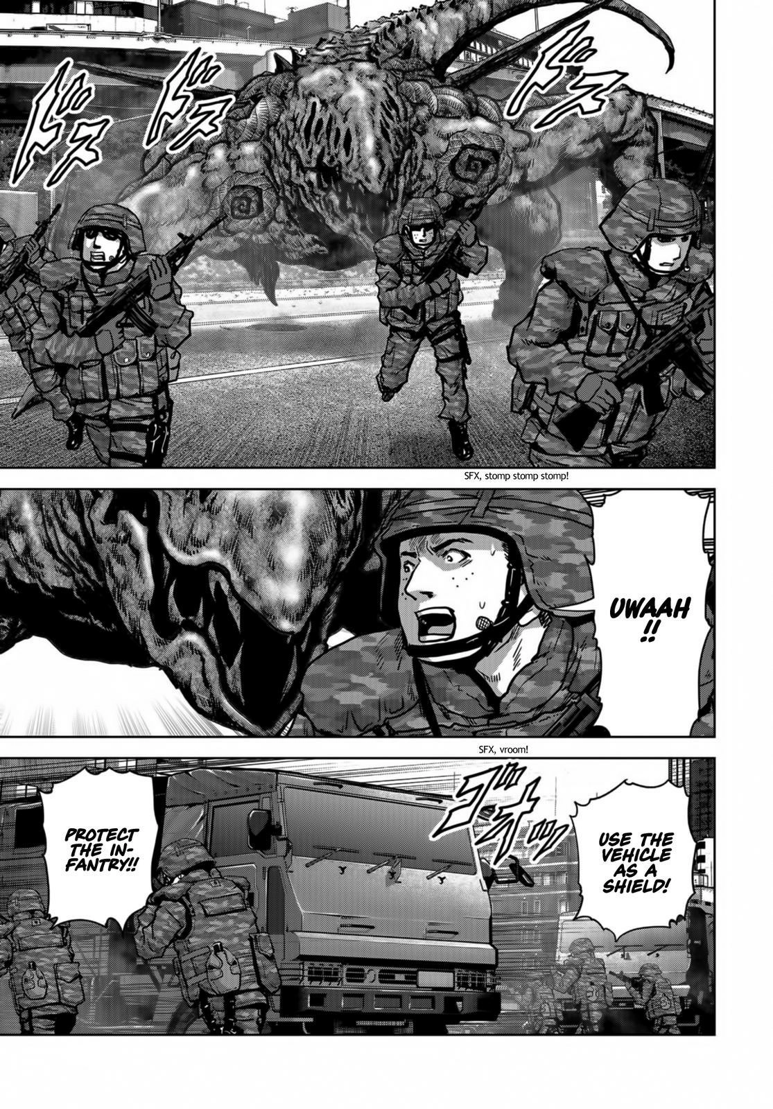 Read Kaijuu Jieitai chapter 17 image 3 on Lezhin