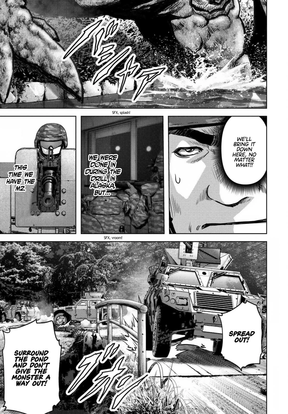 Read Kaijuu Jieitai chapter 18 image 32 on Lezhin
