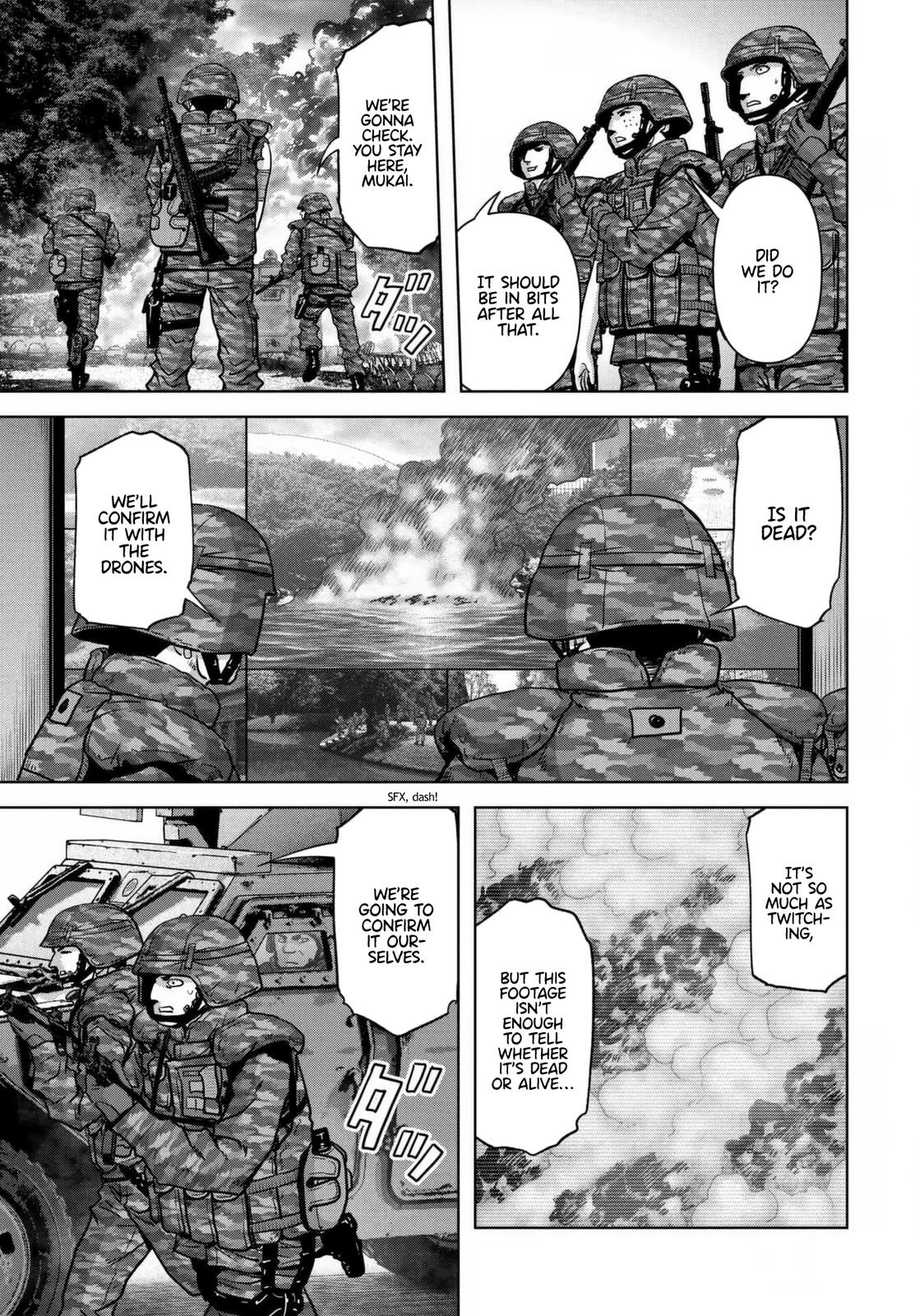 Read Kaijuu Jieitai chapter 18 image 44 on Lezhin