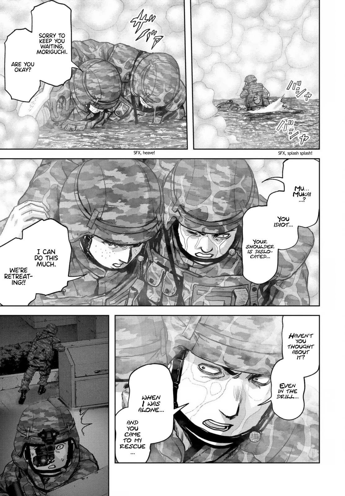 Read Kaijuu Jieitai chapter 18 image 56 on Lezhin