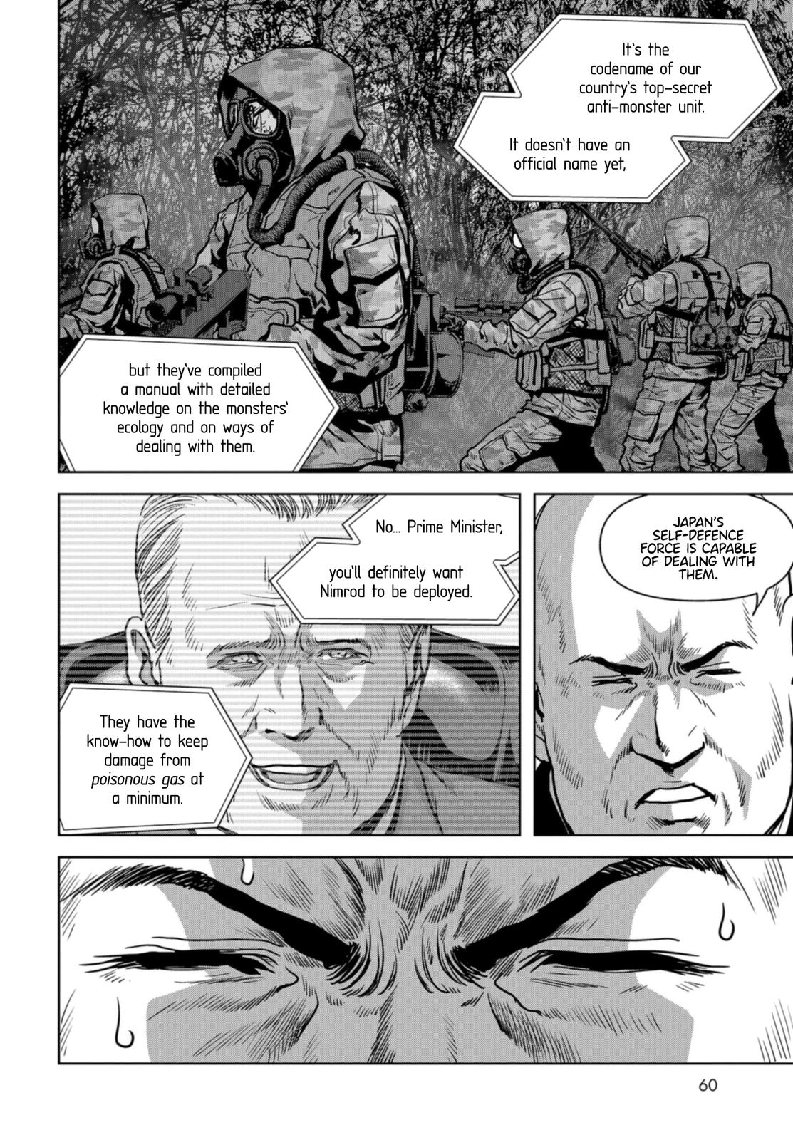 Read Kaijuu Jieitai chapter 19 image 53 on Lezhin