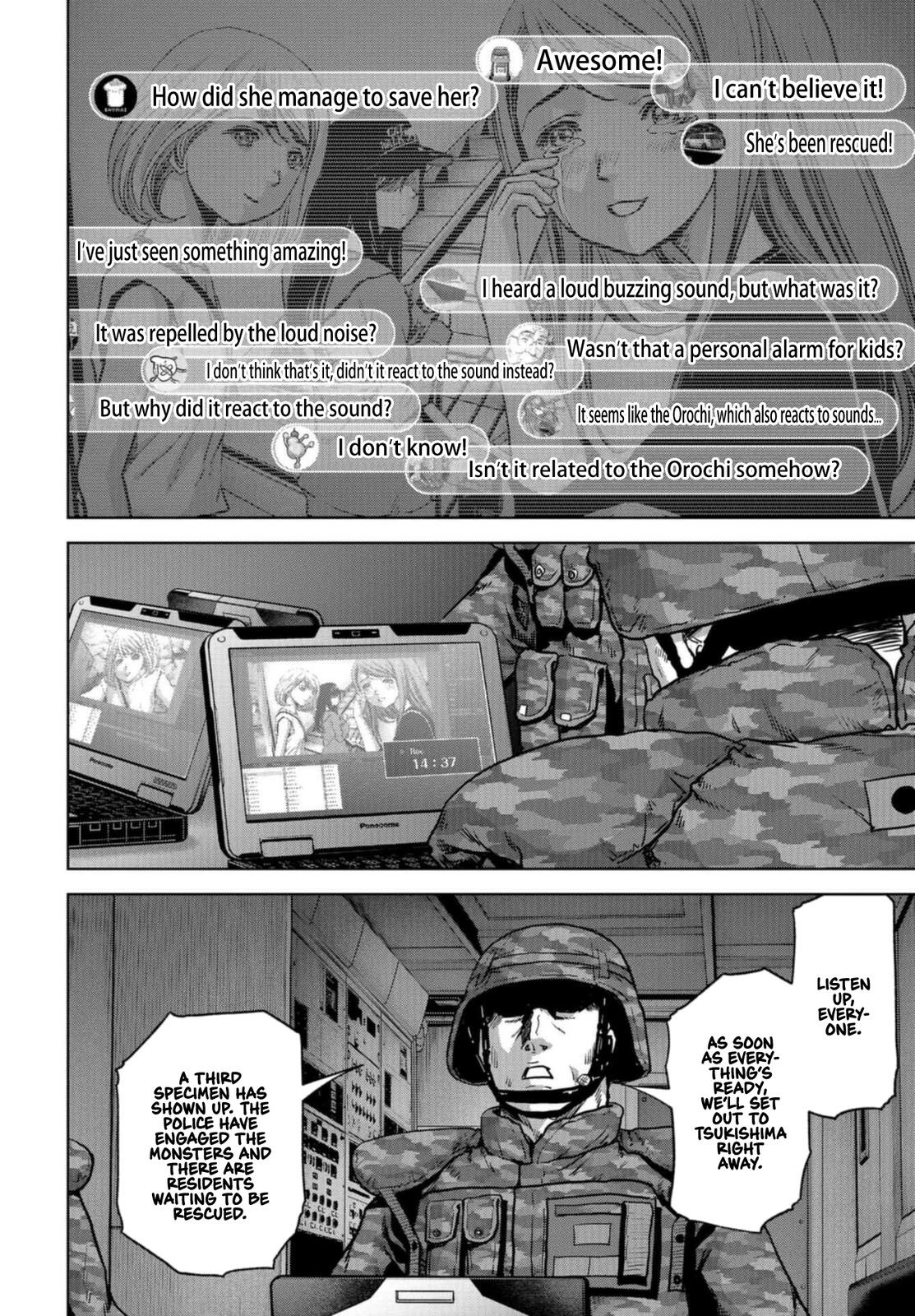 Read Kaijuu Jieitai chapter 20 image 55 on Lezhin