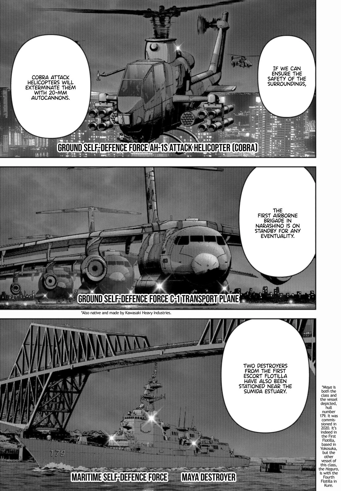 Read Kaijuu Jieitai chapter 21 image 36 on Lezhin