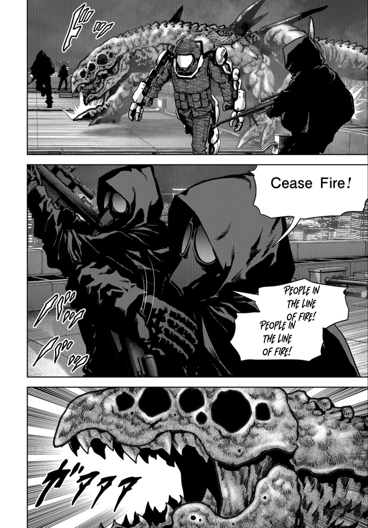 Read Kaijuu Jieitai chapter 22 image 14 on Lezhin