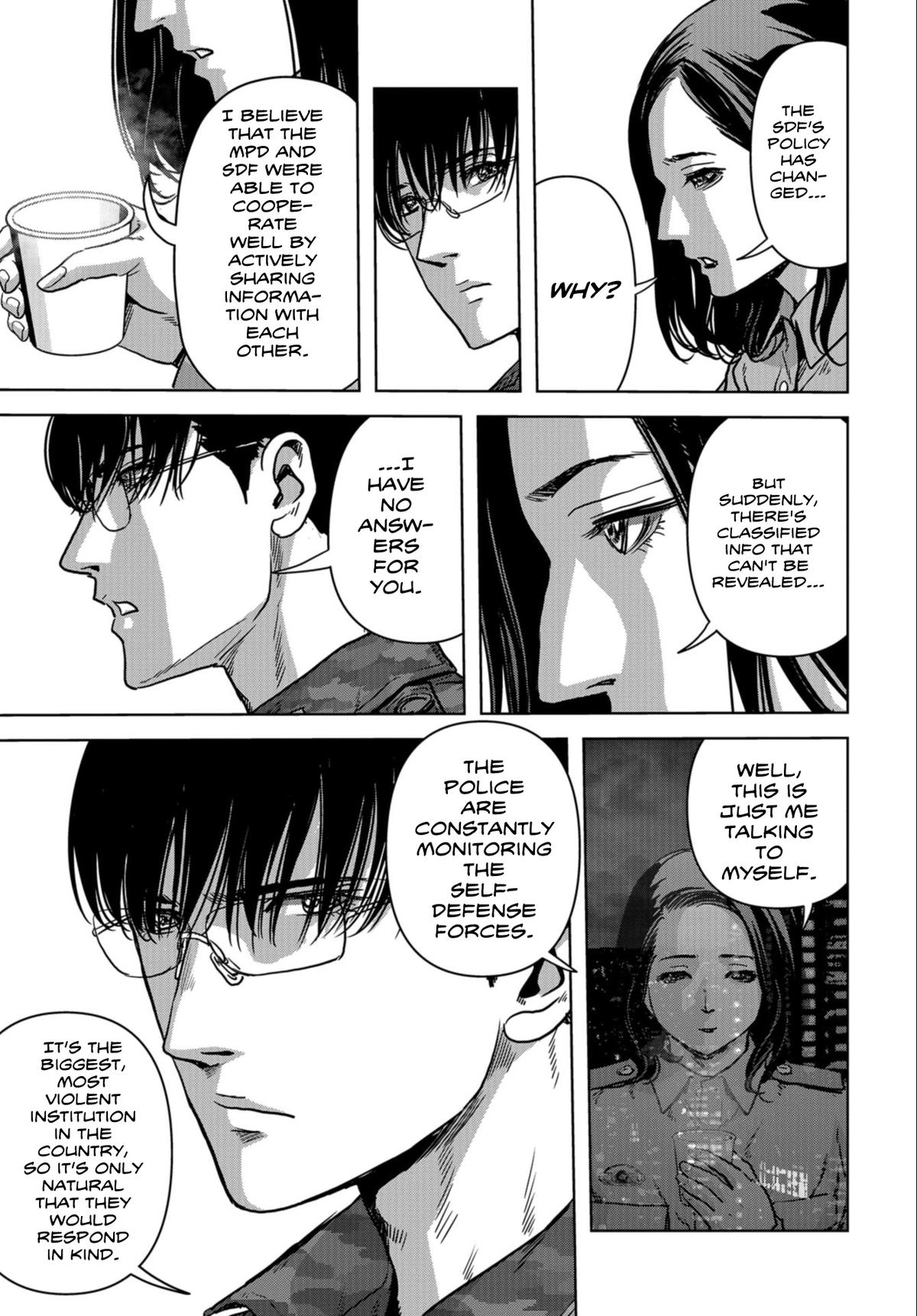 Read Kaijuu Jieitai chapter 22 image 38 on Lezhin