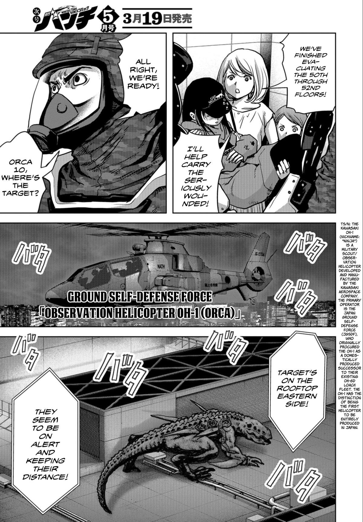 Read Kaijuu Jieitai chapter 22 image 44 on Lezhin