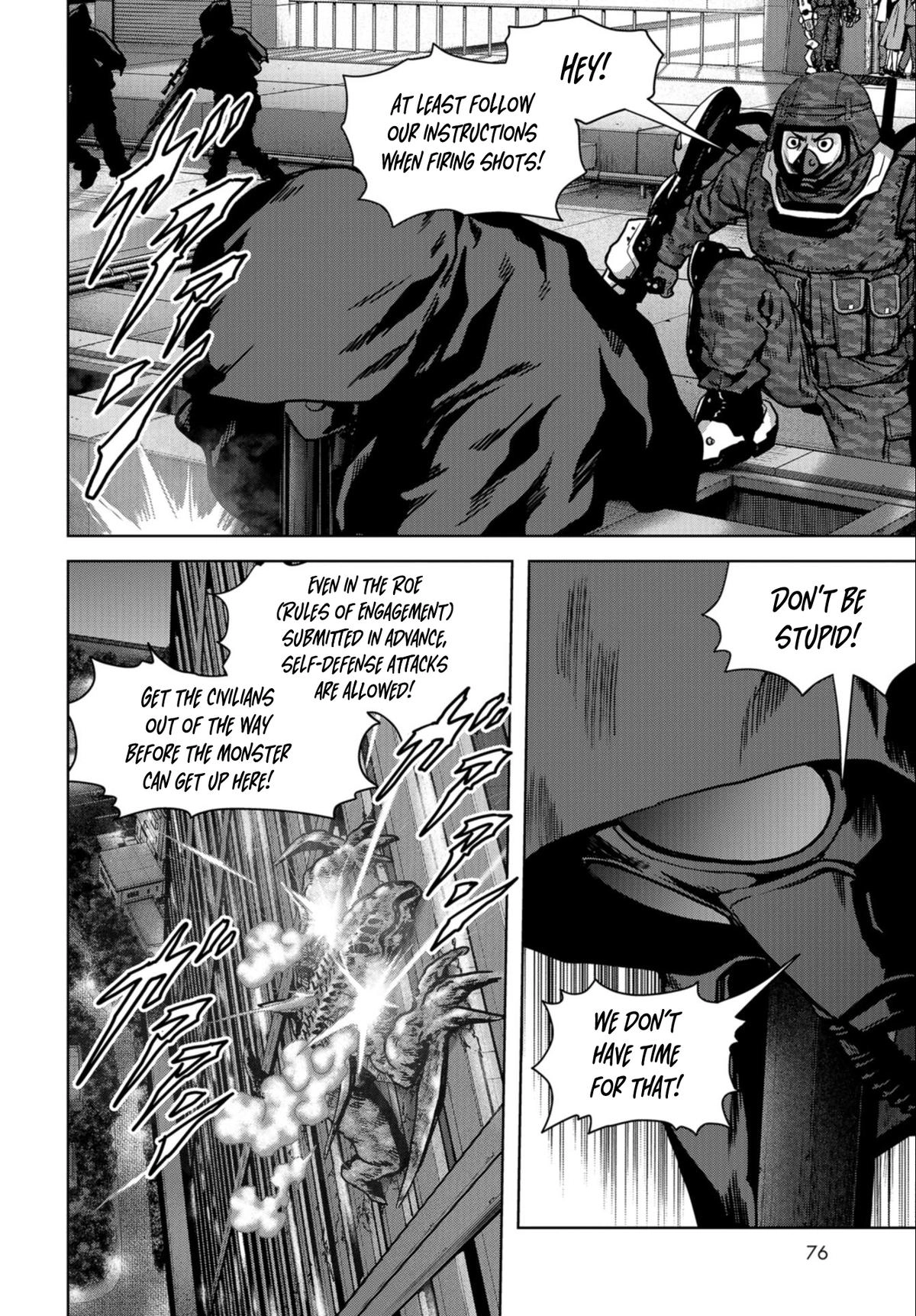 Read Kaijuu Jieitai chapter 22 image 8 on Lezhin
