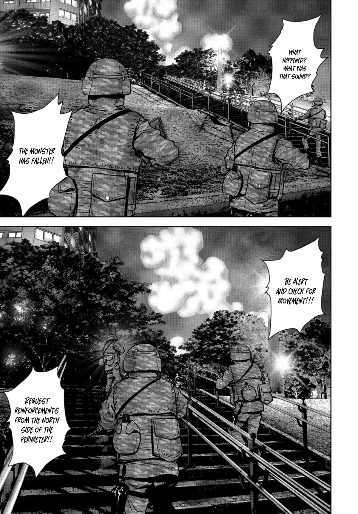 Read Kaijuu Jieitai chapter 25 image 4 on Lezhin