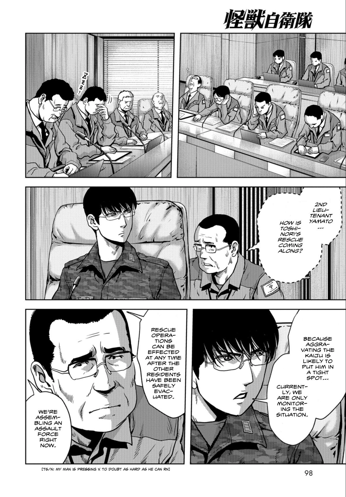 Read Kaijuu Jieitai chapter 25 image 50 on Lezhin