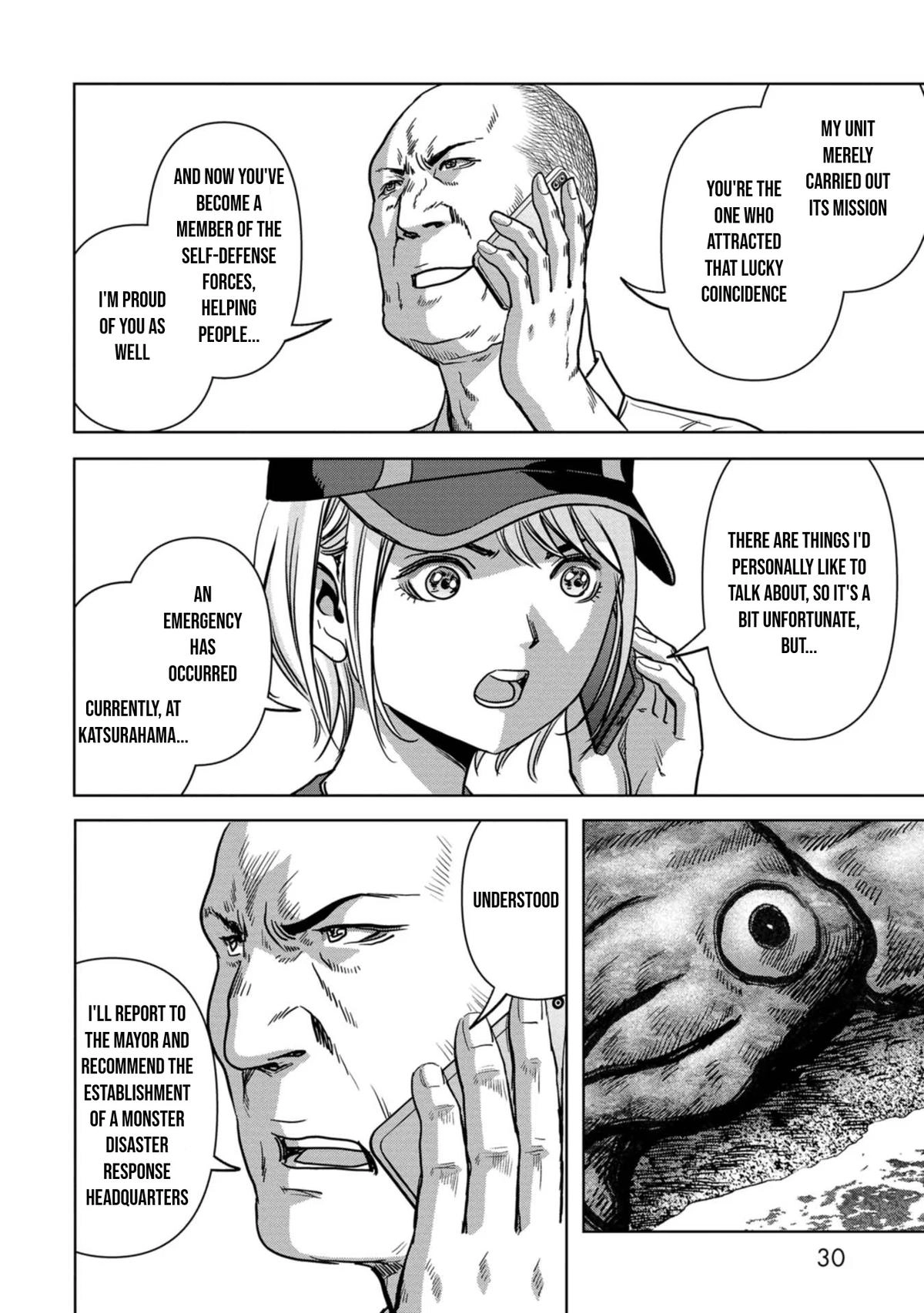 Read Kaijuu Jieitai chapter 31 image 32 on Lezhin
